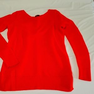 Coral colored Gap sweater. Size small.